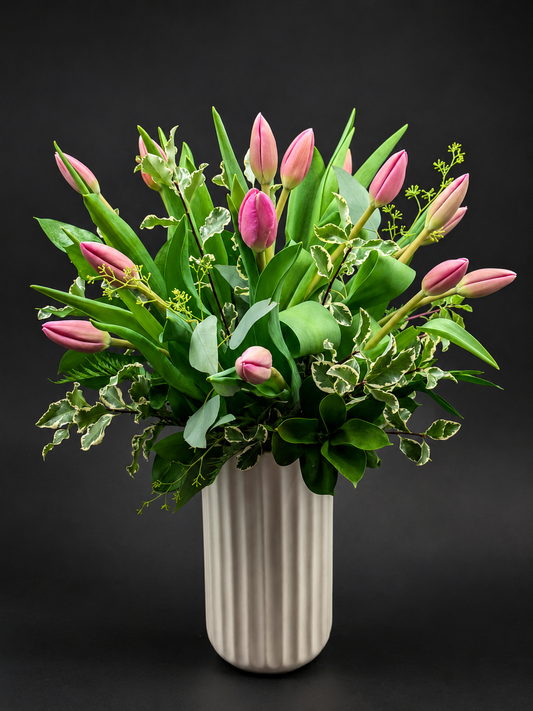 Moonrise Tulips