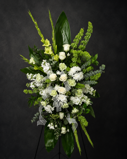 Verdant Grace Sympathy Spray